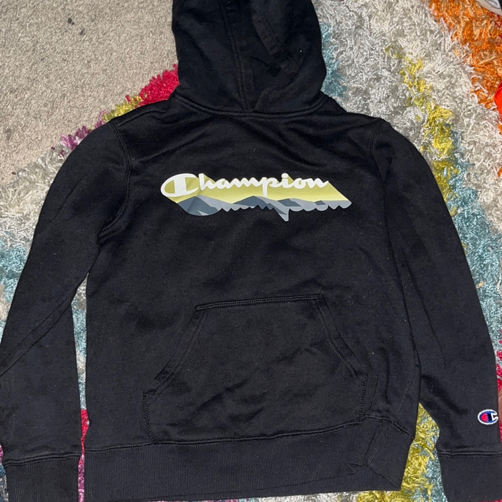 Champion boys size medium hoodie gently worn